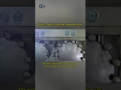 연속 생산 요구 사항에 대 한 분쇄-분리 카사바 스타크 가공 기계