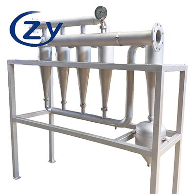 원심 분리 디센더: 모래 불순물을 제거하고 완전한 슬래그 플러싱을위한 반 반류 설계