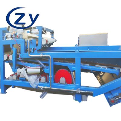 Energy Saving Belt Type Dehydration Filter Specialized for Cassava Fiber Dewatering Processing