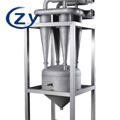 고효율의 산업용 디센더 (Industrial Desander) 는 가루 생산 라인에서 모래와 불순물을 효과적으로 제거합니다.