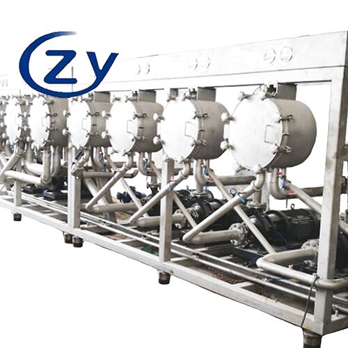 에너지 절약형 전분 사이클론: 전분 세척 및 농축 라인을 위한 소형 설계