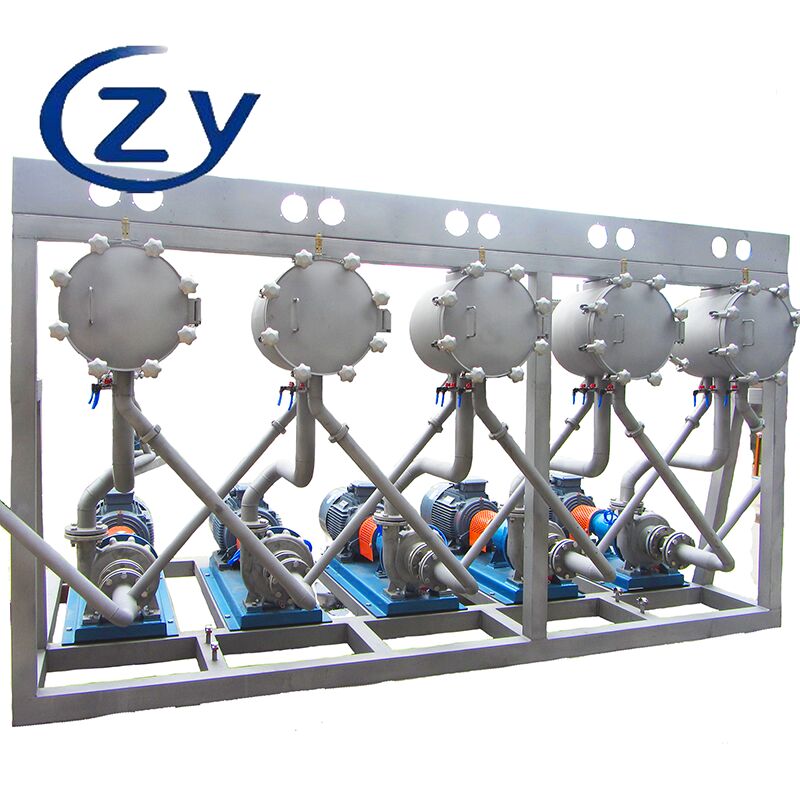 고성능의 스타크 멀티 사이클론 시스템 (high-performance starch multicyclone system)