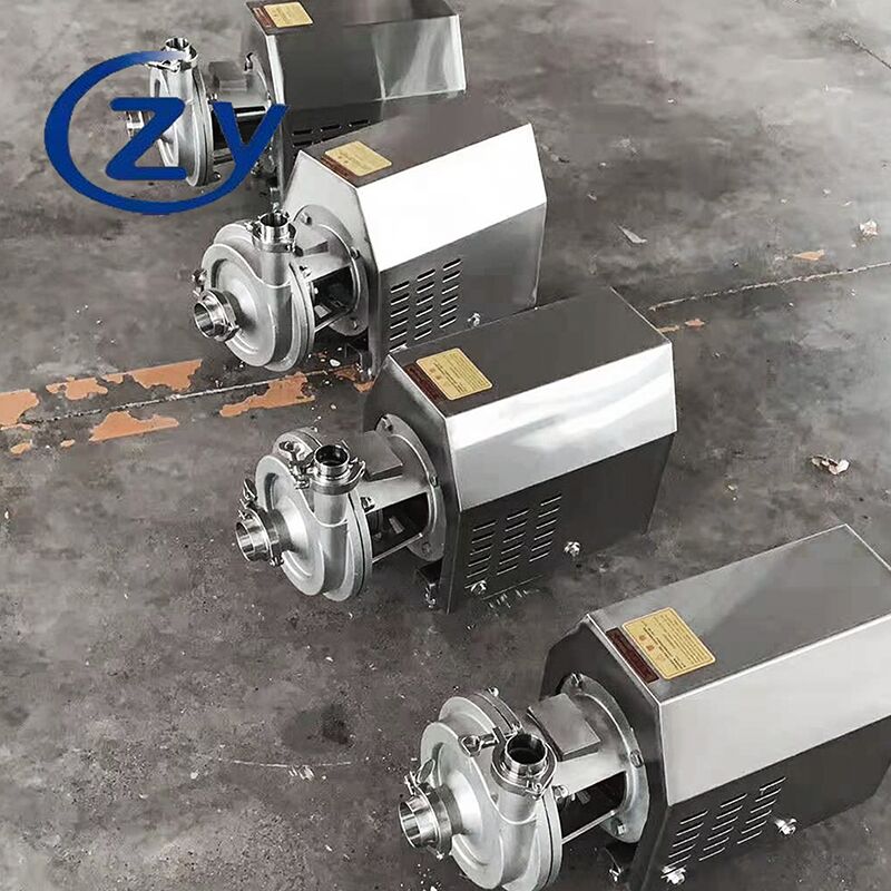 프리미엄 위생 중앙 분기 펌프: 산업성분 생산 라인을 위한 위생 유체 전송