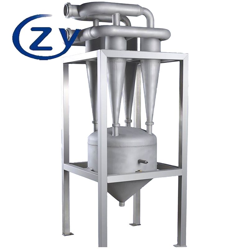 Continuous Operation Low-Maintenance Desander for Large-Scale Starch Purification Processes