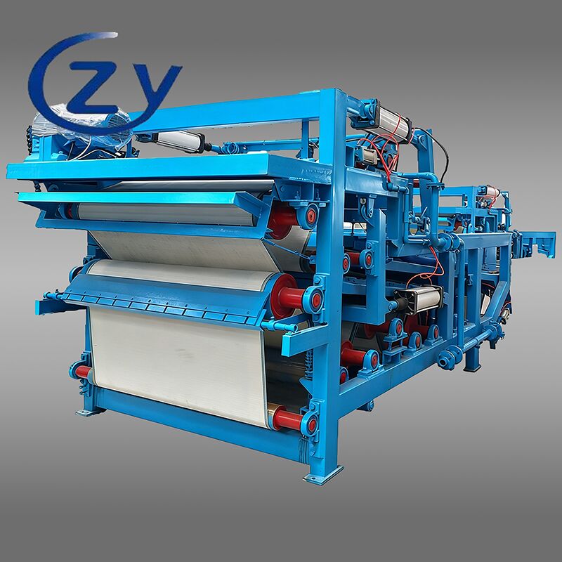 Belt Solid-Liquid Separation Dewatering Machine for Tuber Starch Processing and Industrial Sewage Sludge Treatment