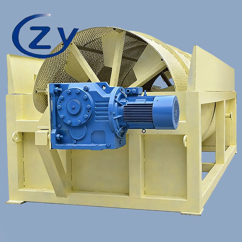 카사바 및 감자 껍질을 벗기기 위한 18.5kw 전력의 연속 작동 스테인레스 스틸 로터리 필러