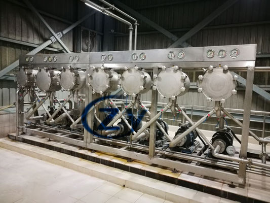 시스템 멀티사이클론 하이드로 사이클론 인버터 제어를 씻는 75 kw 녹말 정련