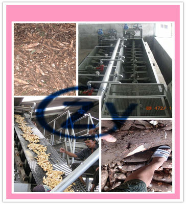 기계 CS 물질 22 kw 모터를 씻는 쉬운 운영자 카사바 녹말 노