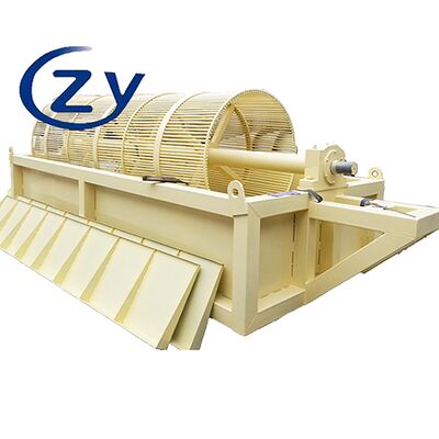 고강도 식품 등급 회전식 필러 스테인리스 스틸 바디 카사바 감자 덩이줄기 껍질 벗기기