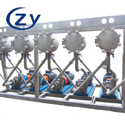 고정도의 스타크 세척 및 농축을 위한 식품용 멀티 사이클론