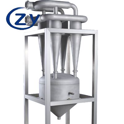 고효율의 산업용 디센더 (Industrial Desander) 는 가루 생산 라인에서 모래와 불순물을 효과적으로 제거합니다.