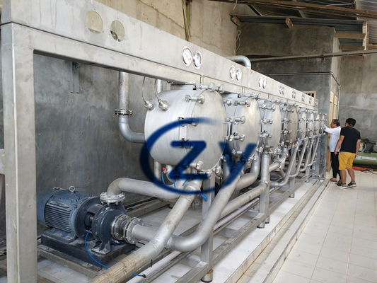 37 kw 15t/H SS 카사바 녹말 성형기를 유지를 제거하기