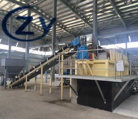 물 카사바 녹말 박리 야채 세탁기 18.5 kw 회전 드럼식